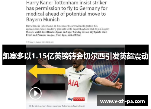 凯塞多以1.15亿英镑转会切尔西引发英超震动 凯塞多以1.15亿英镑转会切尔西引发英超震动